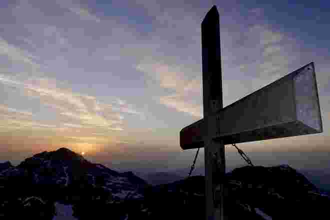 Sonnenuntergang auf‘n Reifhorn