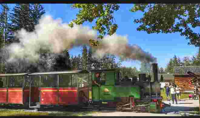 Mit Volldampf im Freilichtmuseum unterwegs