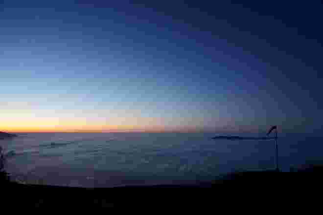 Nebelmeer am Abend