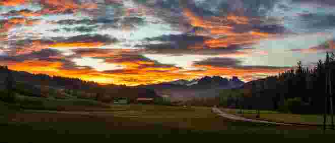 Morgenstimmung in der Voglau