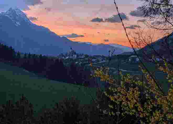Abendfarben . . .