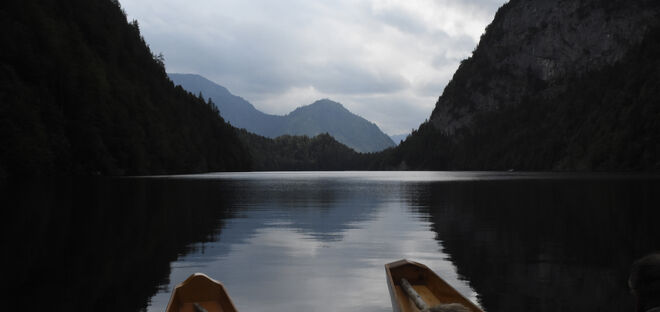 Abendstimmung am Toplitzsee