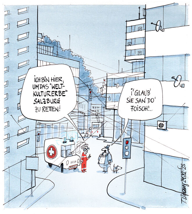 An der Sterneck-Kreuzung…