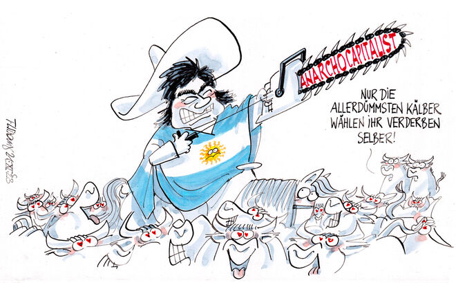 Argentinischer Rinderwahnsinn …