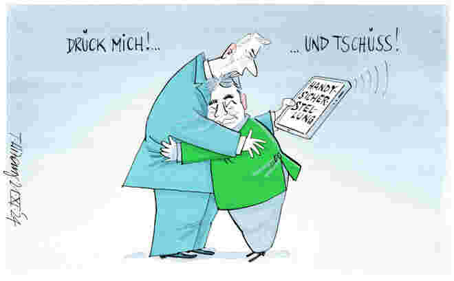 Auf den letzten Drücker... 