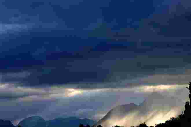 Dunkle Wolken...