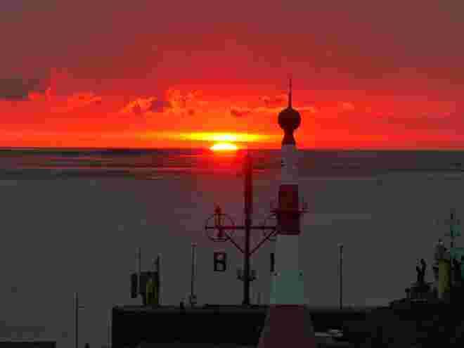 Sonnenuntergang - maritim