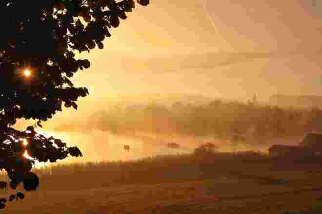 Morgens am Obertrumersee