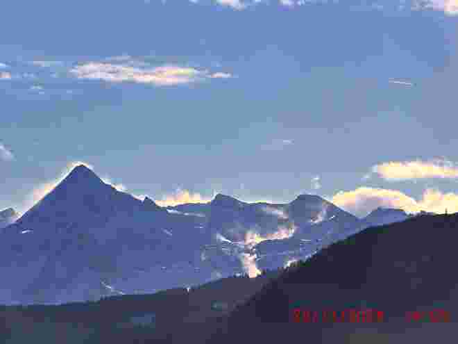 Föhnsturm am Kitzsteinhorn 
