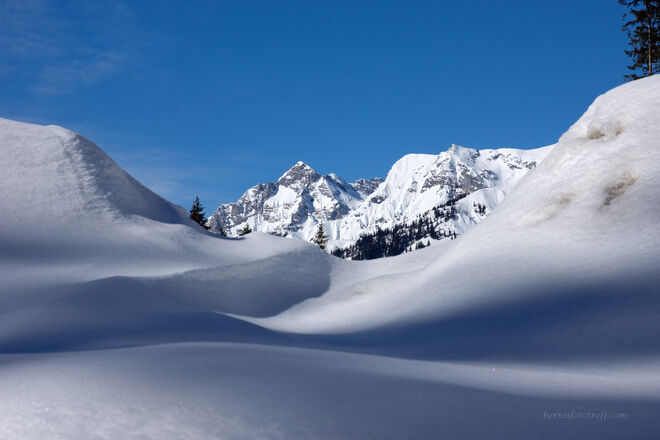 Schnee in Hülle und Fülle