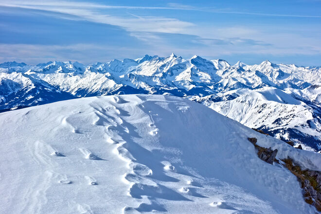 Alte Spuren vom Wind modeliert