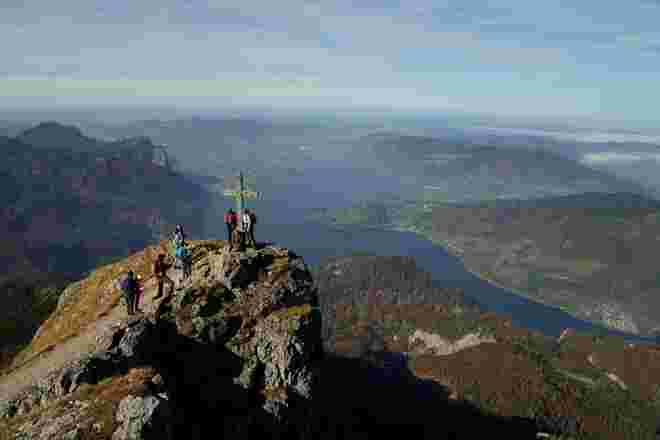 Gipfelglück am Schafberg