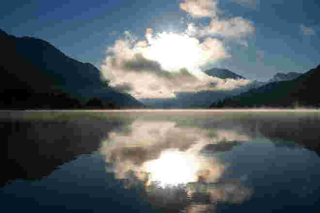 Morgenstimmung am Weissensee 
