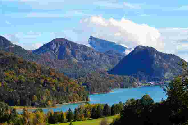 Herbst am Fuschlsee.......