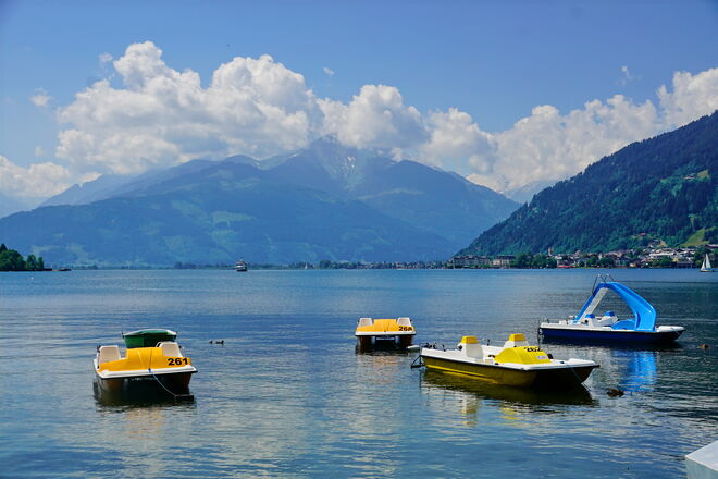 Vormittägliche Ruhe am Zeller See