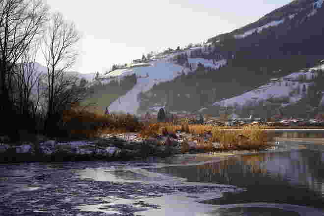 Spätnachmittag am Südufer vom Zeller See