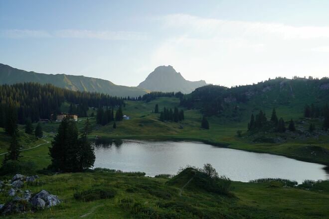 Zur Blauen Stunde am Körbersee