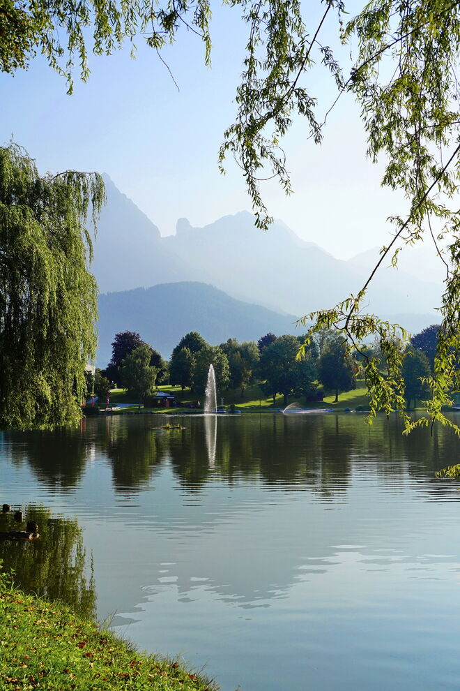 Ein diesiger Morgen am Ritzensee