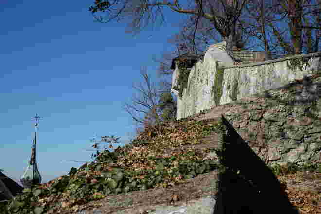 Mauer am Kapuzinerberg