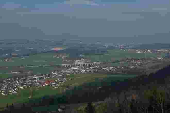 Daxlug ein Blick über die Stadt