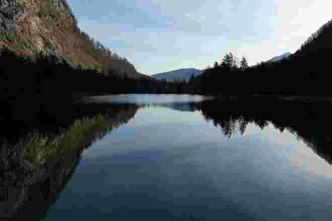 Stille an den Bluntauseen
