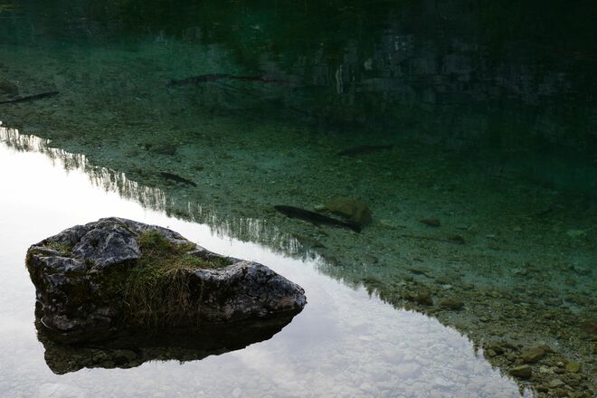 Die Bluntauseen mit Kristallklarem Wasser