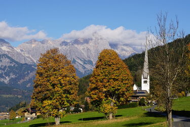 Herbstliche Ansicht von Gerling