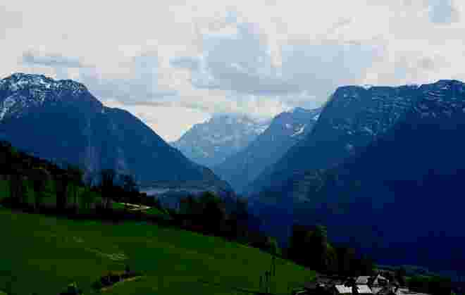 Blick nach Süden