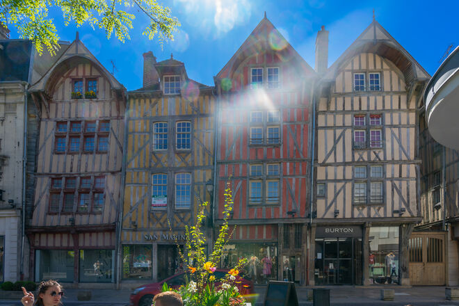 Stadtbummel in Troyes