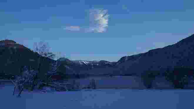 Klirrende Kälte am Vordersee