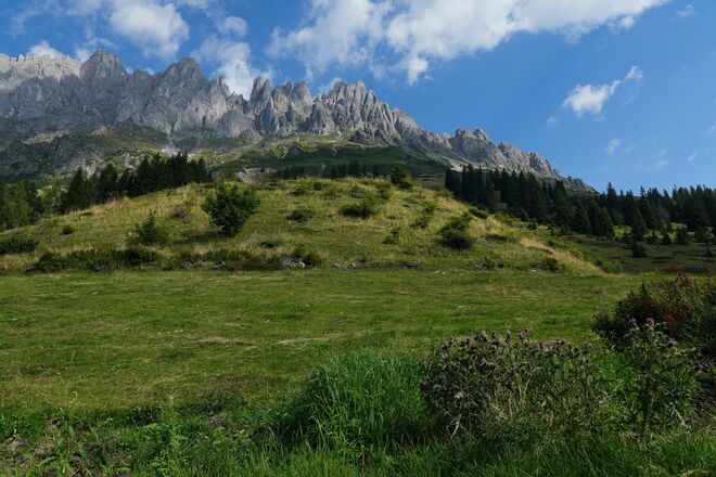 Hochkönigmassiv mit Mandelwände