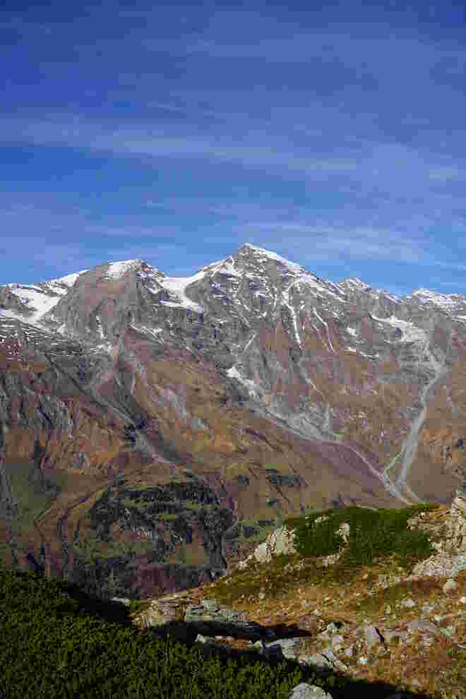 Blick zum Wiesbachhorn