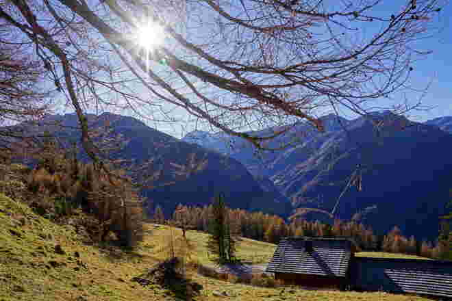 Auf der Alm oberhalb von Heiligenblut  ist Ruhe eingekehrt