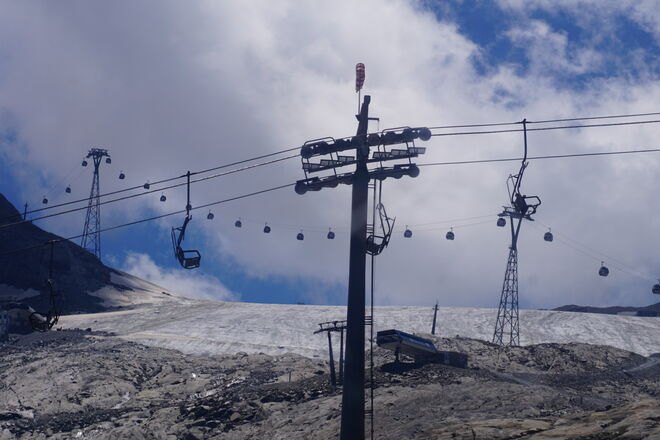 Wie schaut die Zukunft der technischen (touristischen) Einrichtungen am Gletscher aus?