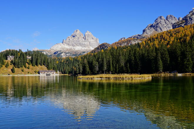Herbst am Misurina See