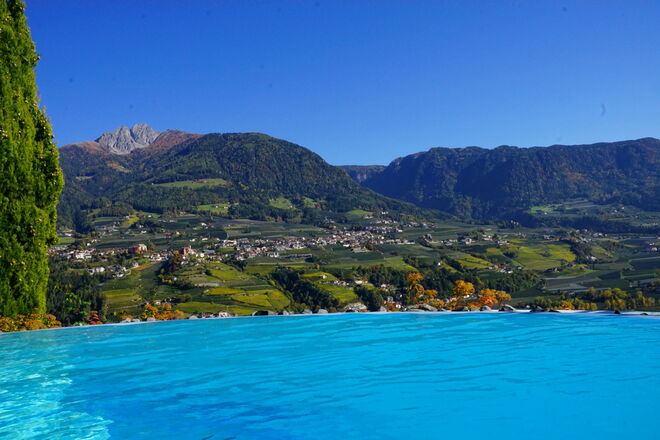 Für Christa Katharina: ..... rüber schwimmen nach Schenna