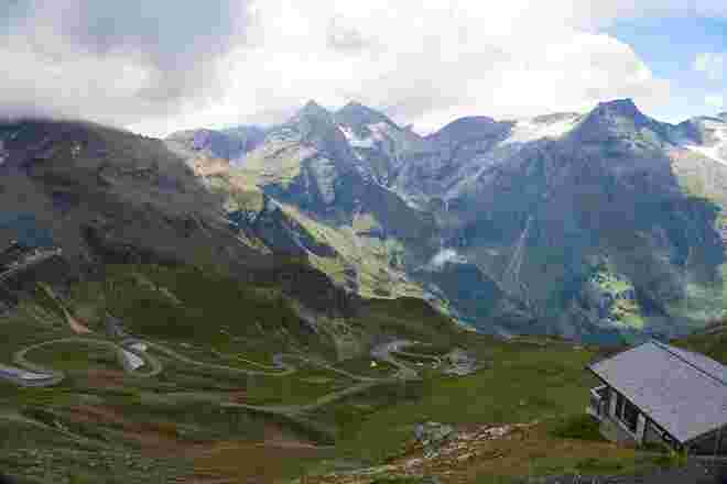 Großglockner Hochalpenstraße eine der schönsten Panoramastraßen der Welt.