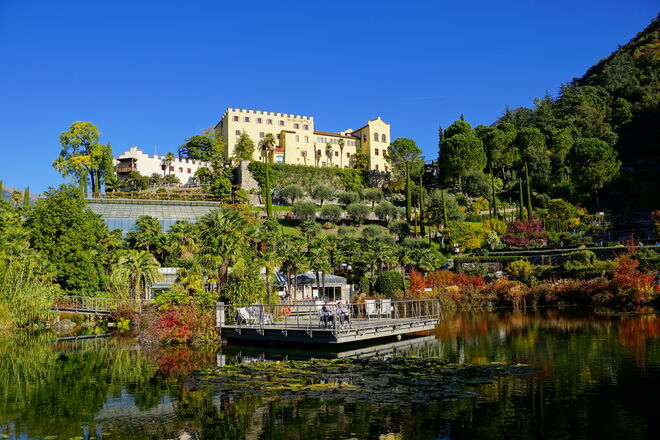 Herbst in den Gärten von Schloß Trauttmansdorff