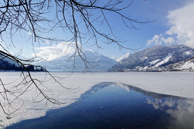 Blick über den Zeller See