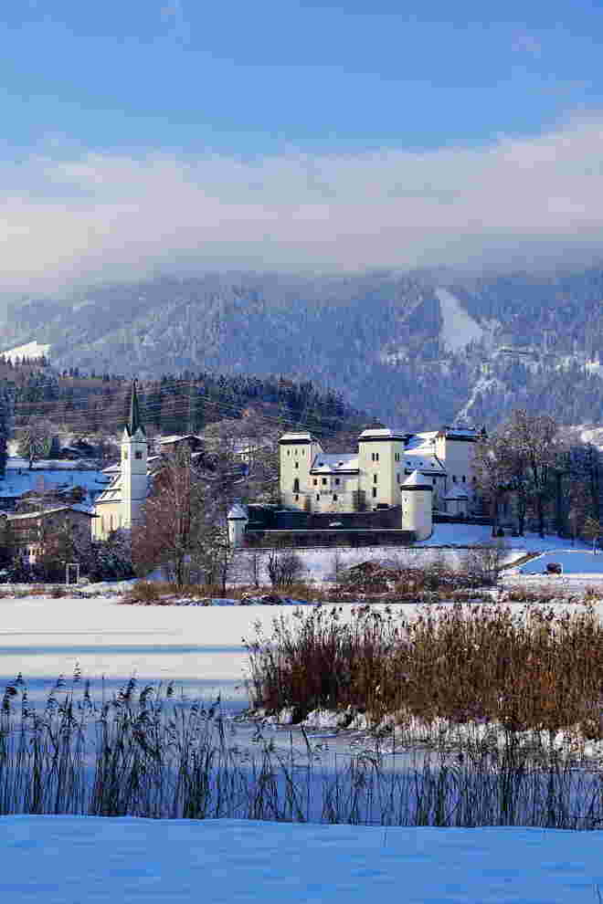 Ein schöner kalter Tag in Goldegg