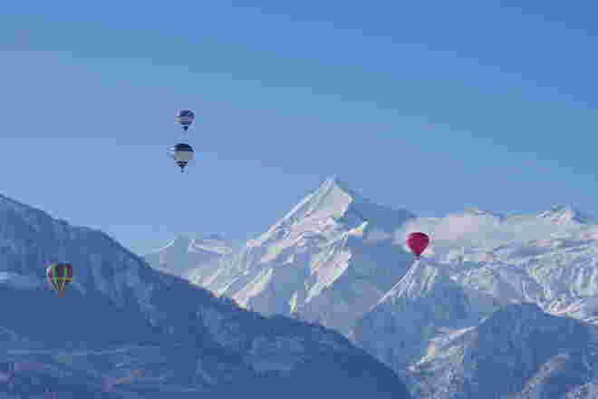 "Balloonalps 2019" in Zell am See