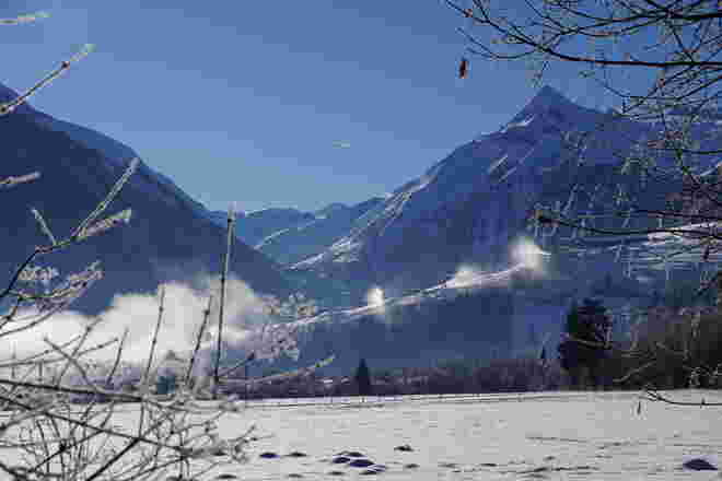 In Kaprun arbeiten die Schneekanonen auf Hochtouren