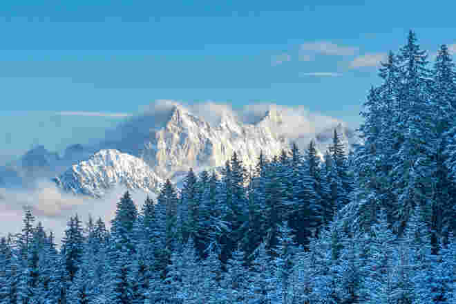 Dachstein im Wind