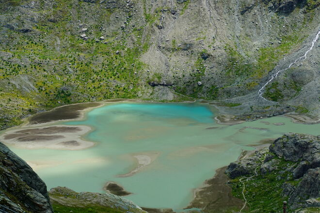 Dort wo früher dickes Eis war - am unteren Ende der Pasterze