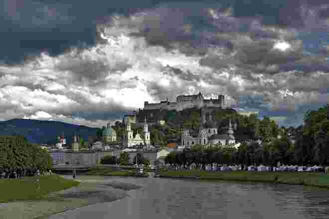Salzburg nach Gewitter