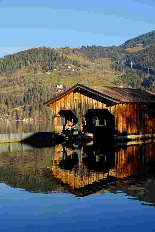 Bootshaus am Zeller See