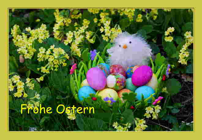 Allen Blogfreunden ein frohes Osterfest