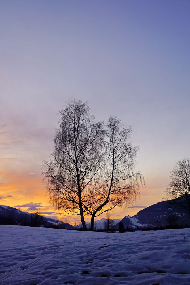Kurz nach Sonnenuntergang