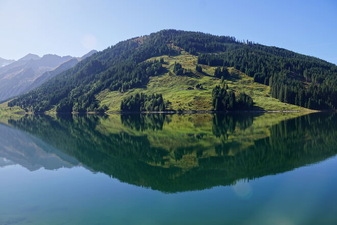 Schöne Spiegelung am Durlaßboden