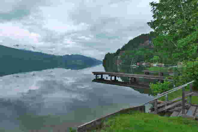 Blick über den See